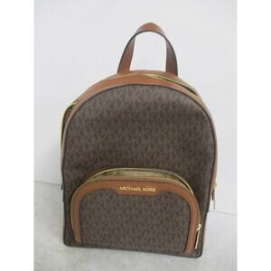 USED Michael Kors Women' Brown Backpack Medium